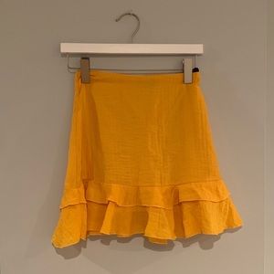 Yellow skirt